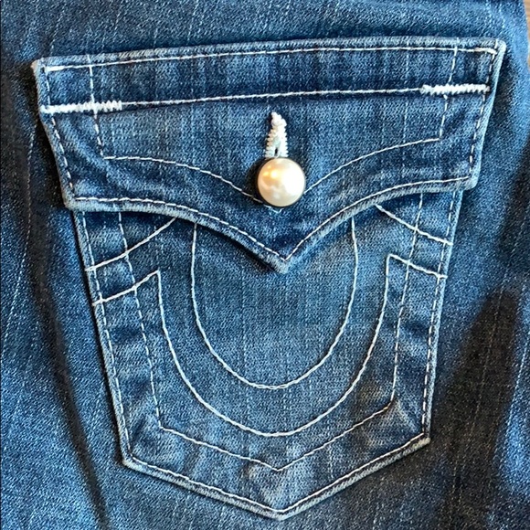 True Religion women’s jeans “Joey” pearl buttons - Picture 5 of 5